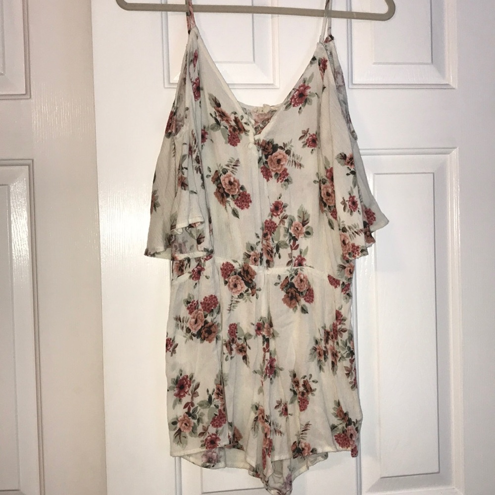Kendall and Kylie floral romper